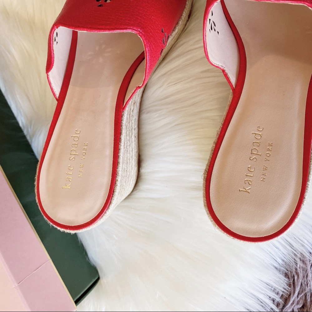 Kate Spade Tia Espadrille Wedge sandals - Picture 3 of 9